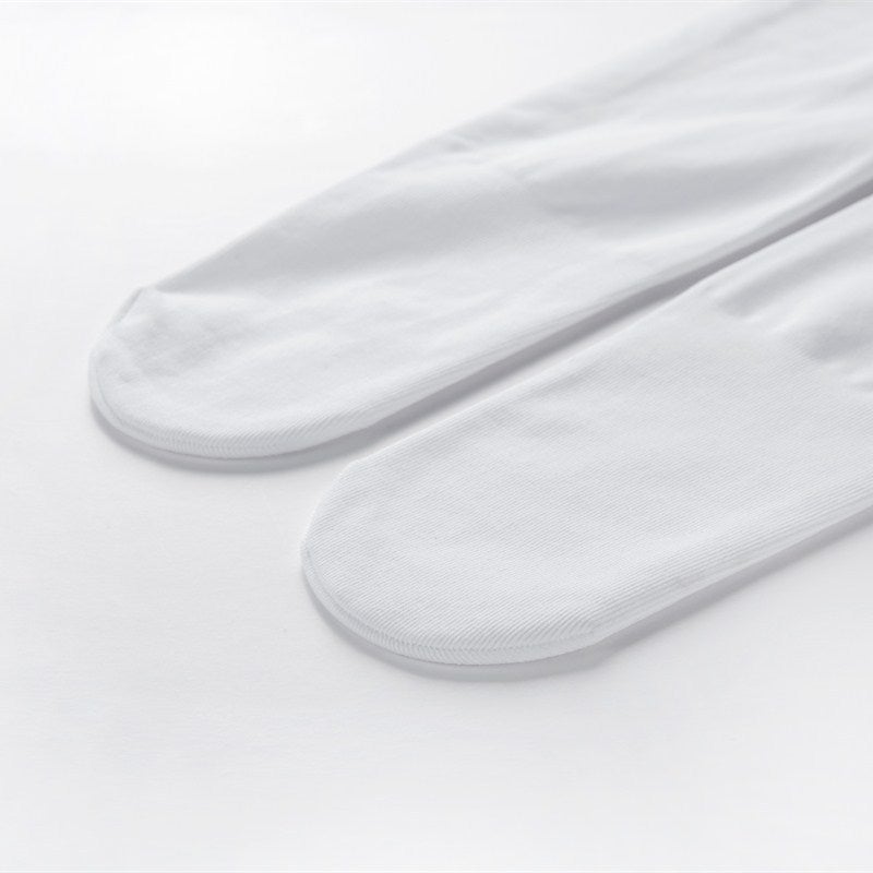 Loquat Dance socks thickened fleece-lined plus size white girls pantyhose biyouti dance socks 880D - Image 5